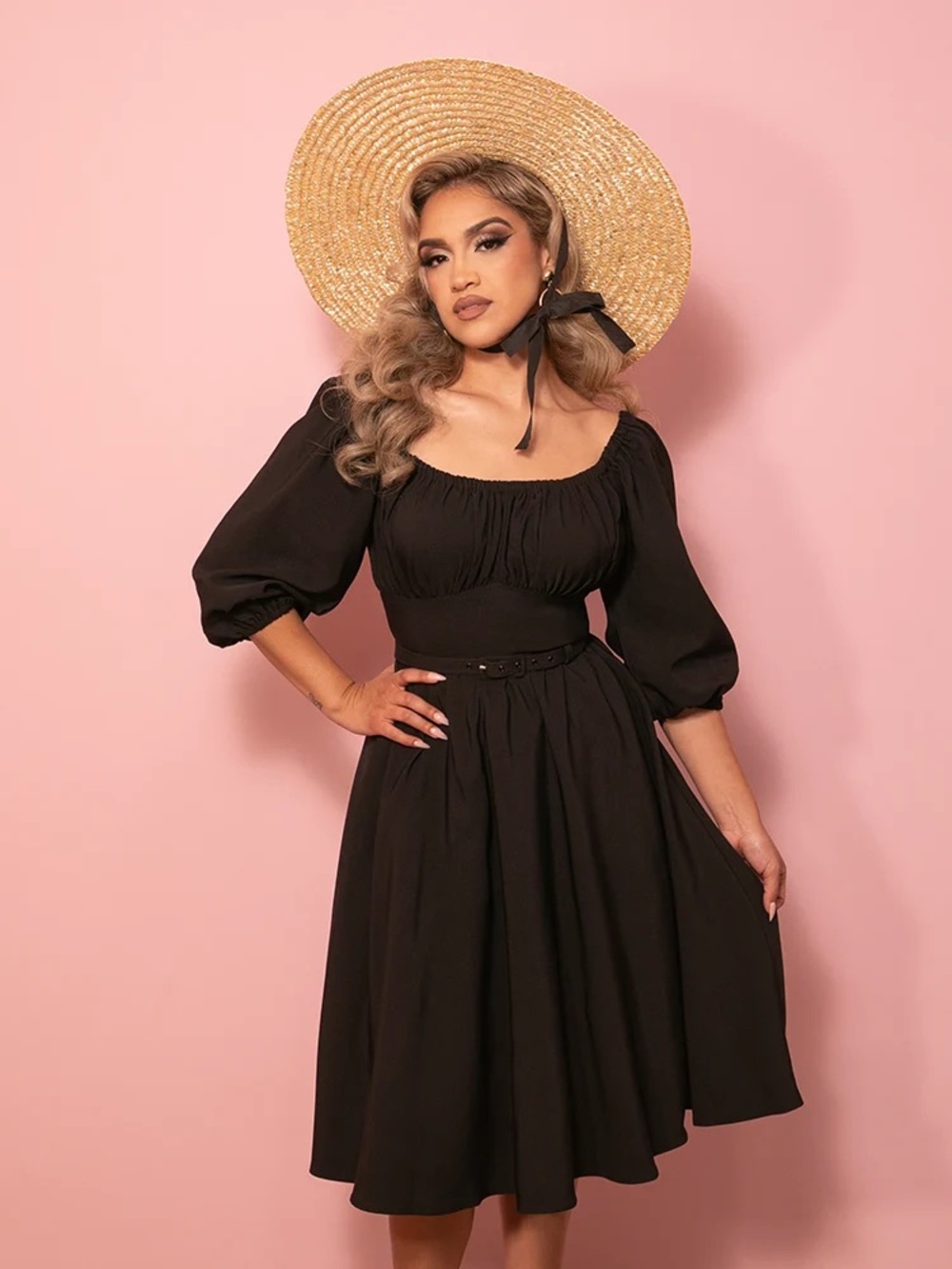 Vacation Dress in Black